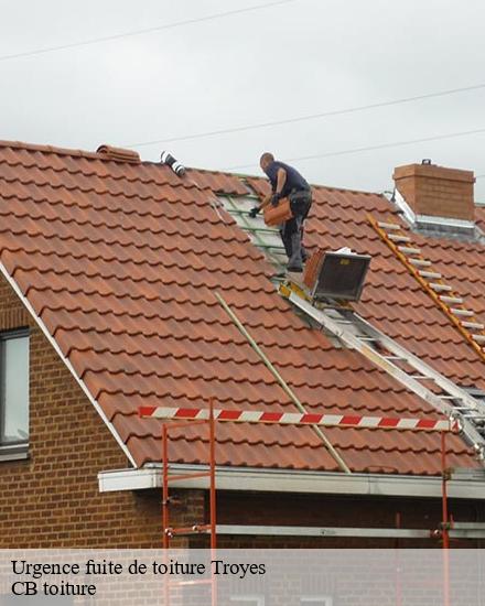 Urgence fuite de toiture  troyes-10000 CB toiture