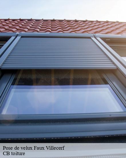 Pose de velux  faux-villecerf-10290 CB toiture